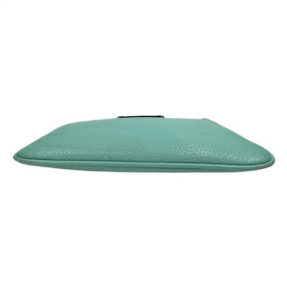 KATE SPADE | Wristlet Top Zip Teal Pebbled Leather Classic Preppy Vacation - Picture 6 of 16